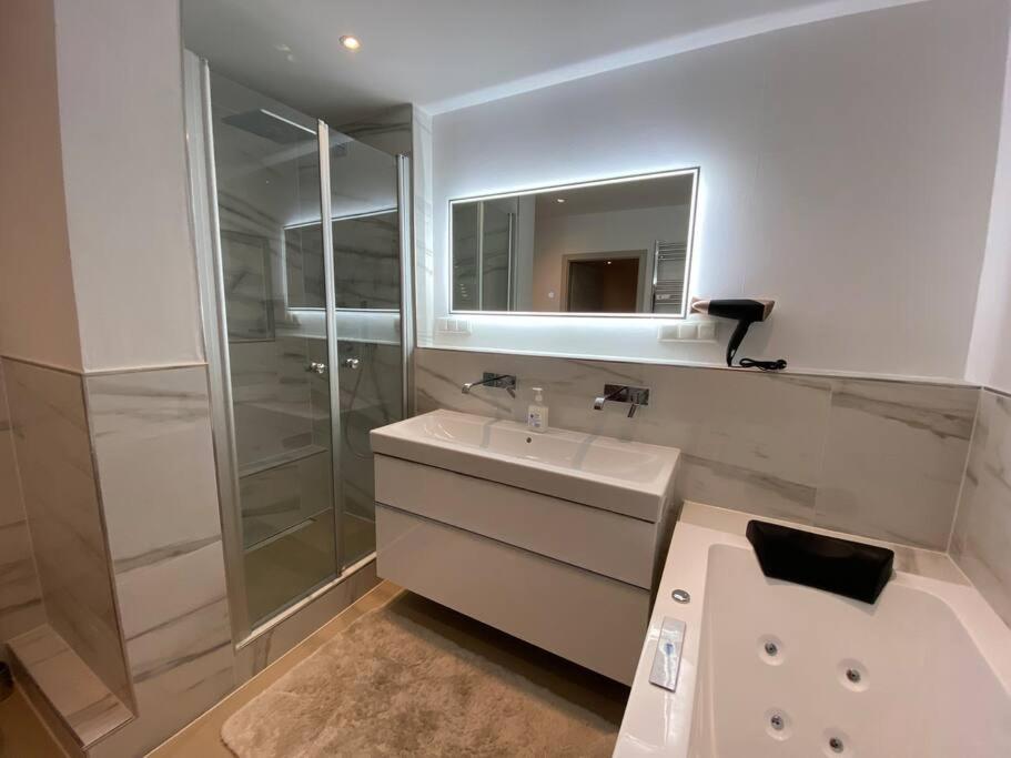 Luxury Apartment With Air Conditioning & Jaccuzzi Near Frankfurt Wiesbaden Хофхайм-ам-Таунус Экстерьер фото